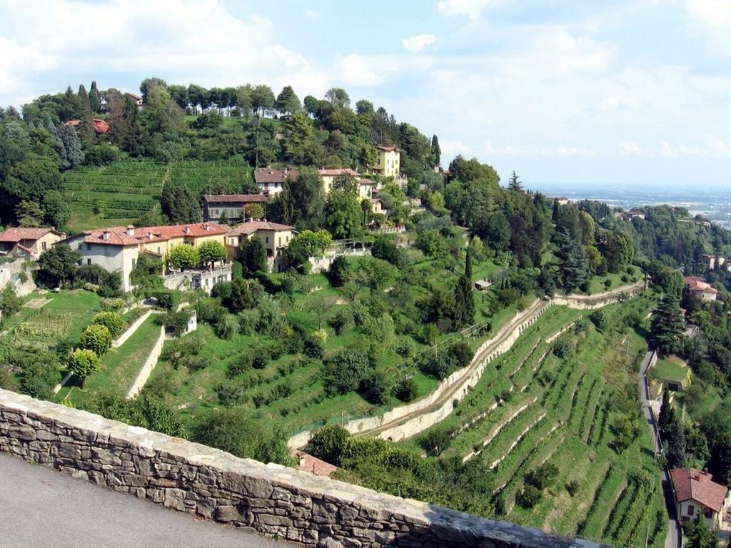 Porta Dipinta House Bergamo Alta Apartman Szoba fotó