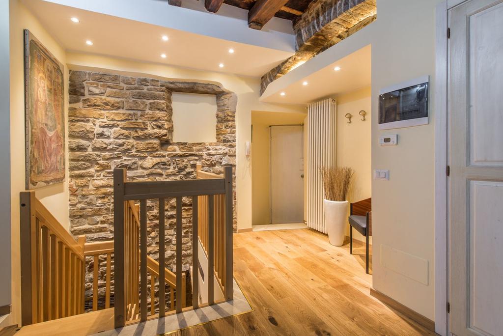 Porta Dipinta House Bergamo Alta Apartman Szoba fotó